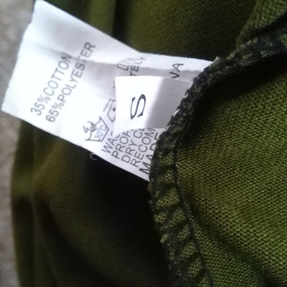 Drop Shoulder Pocket Patchwork Top - Picture 5 of 5